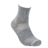 Duckworth Merino Vapor Wool Athletic Sock In Gray