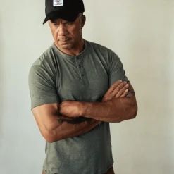 Men'S Vapor Henley Tee
