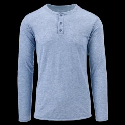 Men'S Vapor Long Sleeve Henley
